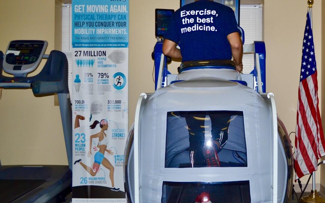 Unweight with the AlterG Treadmill